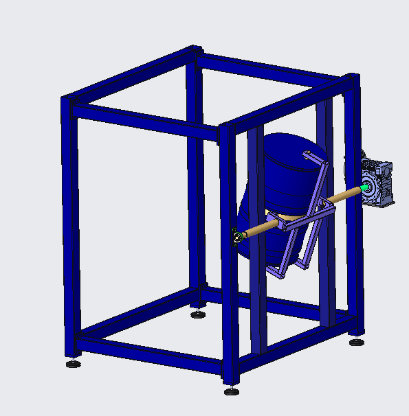 养殖投食设备proe5.0.zip